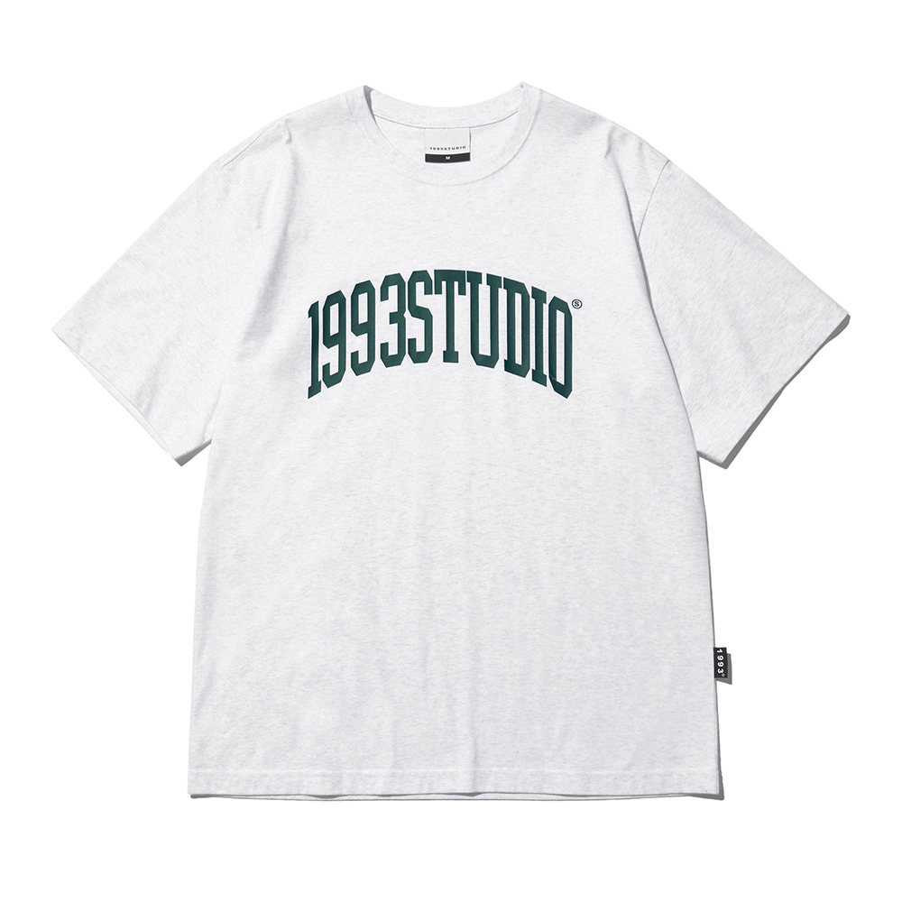 預購🇰🇷韓國代購-1993 STUDIO 拱形大LOGO T-Shirt-4色| 蝦皮購物