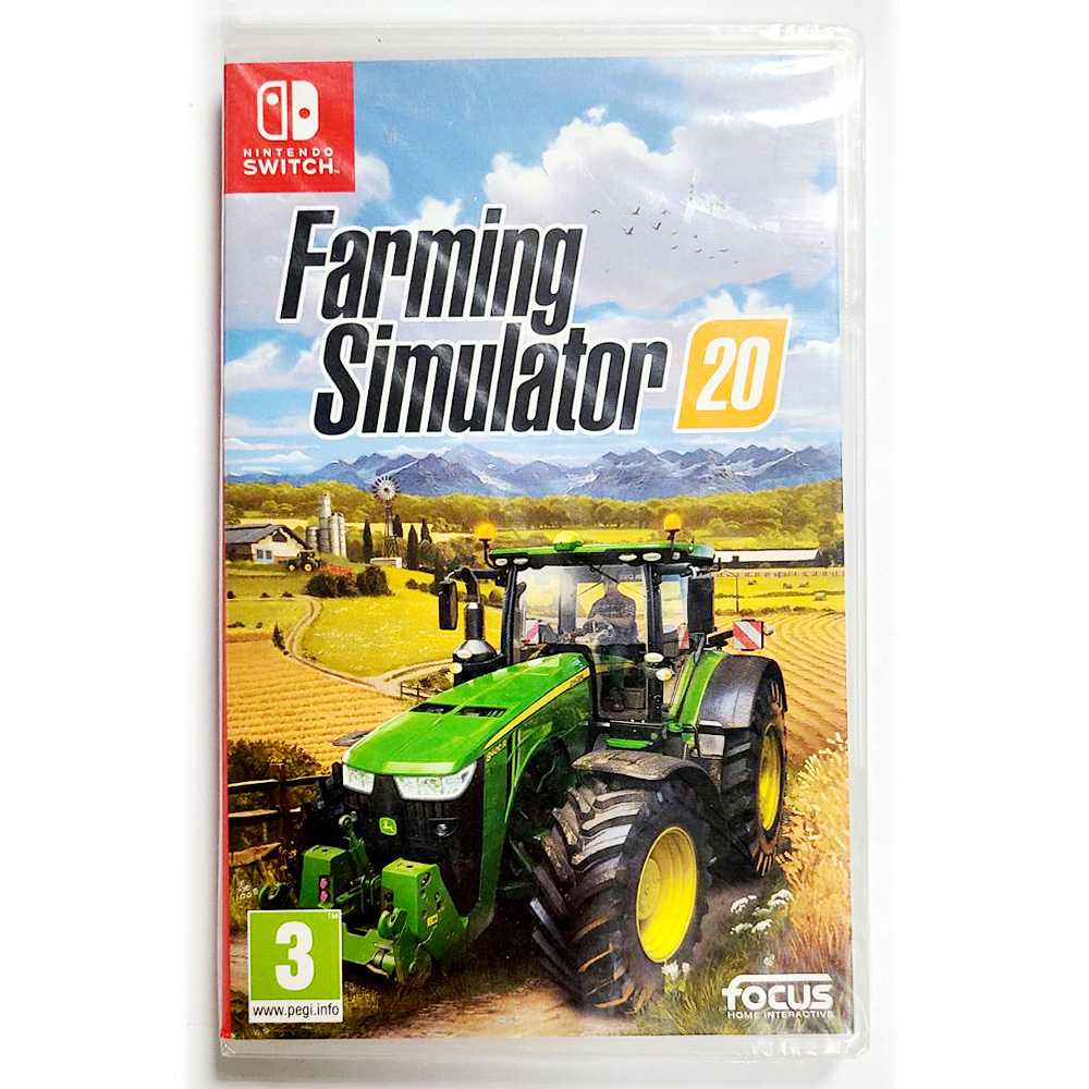 任天堂 NS SWITCH Farming Simulator 20 模擬農場20 歐版 | 蝦皮購物