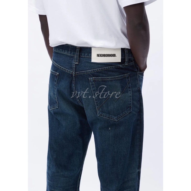 NEIGHBORHOOD 23SS WASHED DENIM DP MID PANTS 水洗長褲牛仔褲休閒褲 