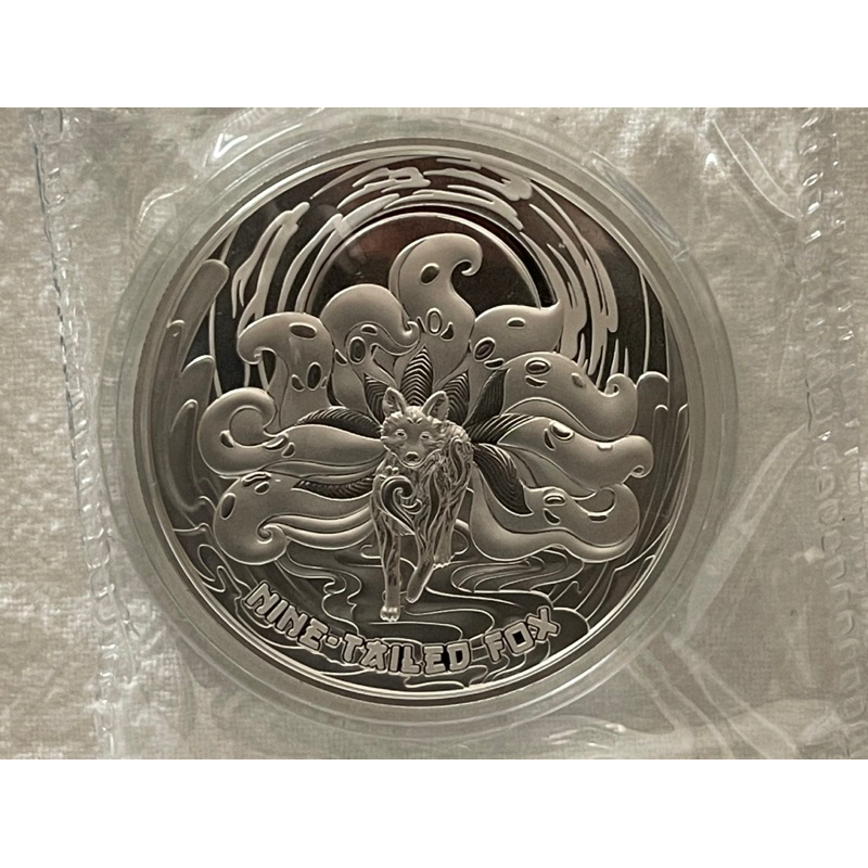2023 薩摩亞九尾狐1盎司999純銀銀幣類精鑄(現貨, 附發票) | 蝦皮購物