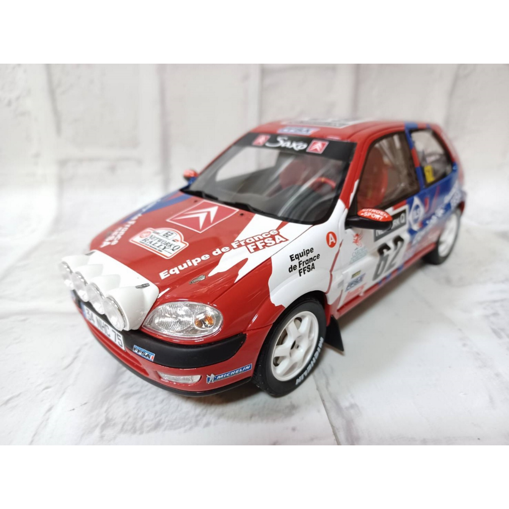 宗鑫OTTO OT978 Citroen Saxo VTS RAC Rally 2000 倫巴底站夜戰 宗鑫OTTO OT978 Citroen Saxo VTS RAC Rally 2000 倫巴底站夜戰