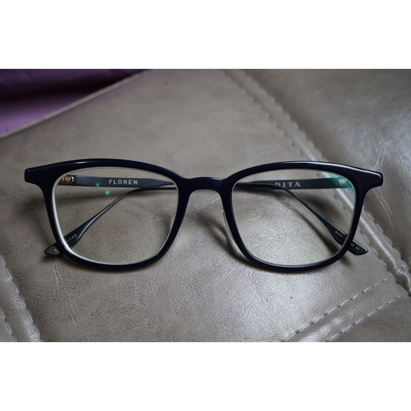 DITA FLOREN DTX114-49 メガネフレーム グレー×シルバー （TYPOGRAPHER  