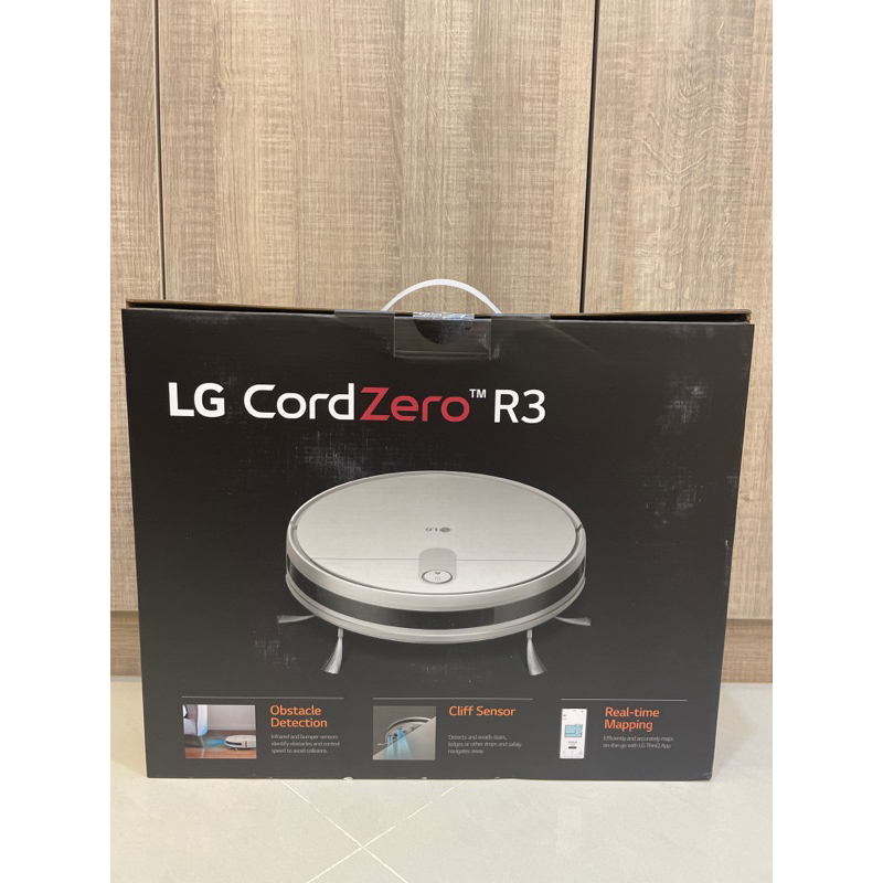 【LG 樂金】CordZero R3 智慧聯網變頻濕拖 掃地機器人(R3-PRIME 雲朵白) | 蝦皮購物