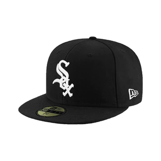 NEW ERA 59FIFTY 5950 MLB 球員帽 芝加哥 白襪 SOX 黑 棒球帽 全封式 ⫷ScrewCap⫸