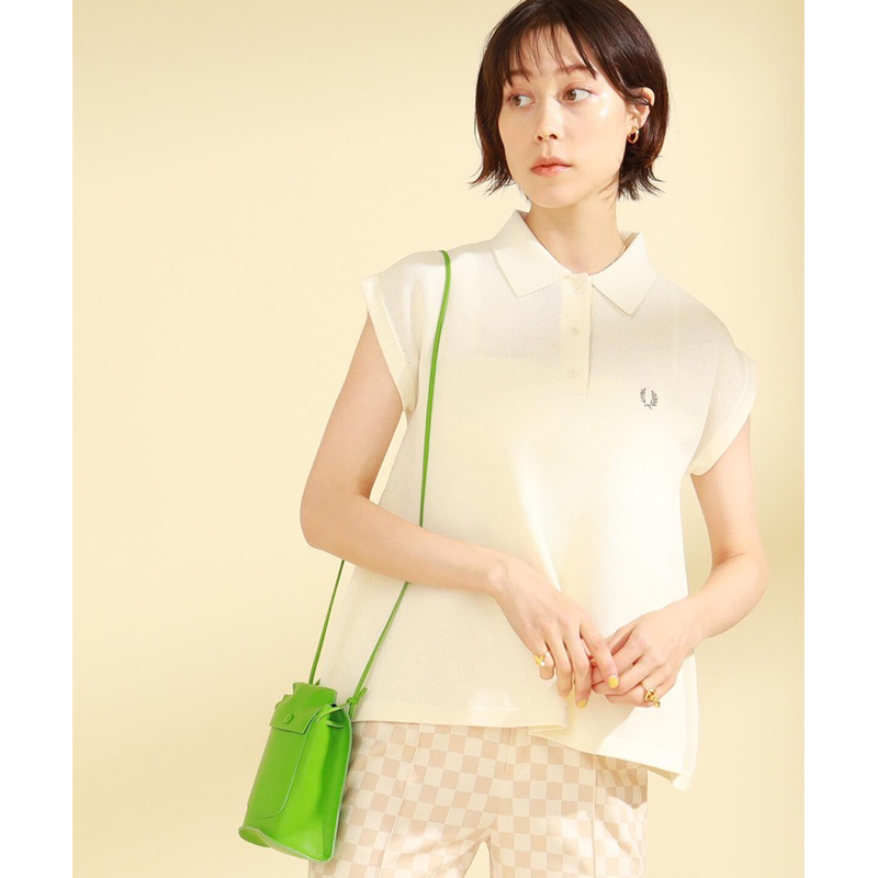 Fred perry x Ray beams 稻穗刺繡短袖polo衫| 蝦皮購物