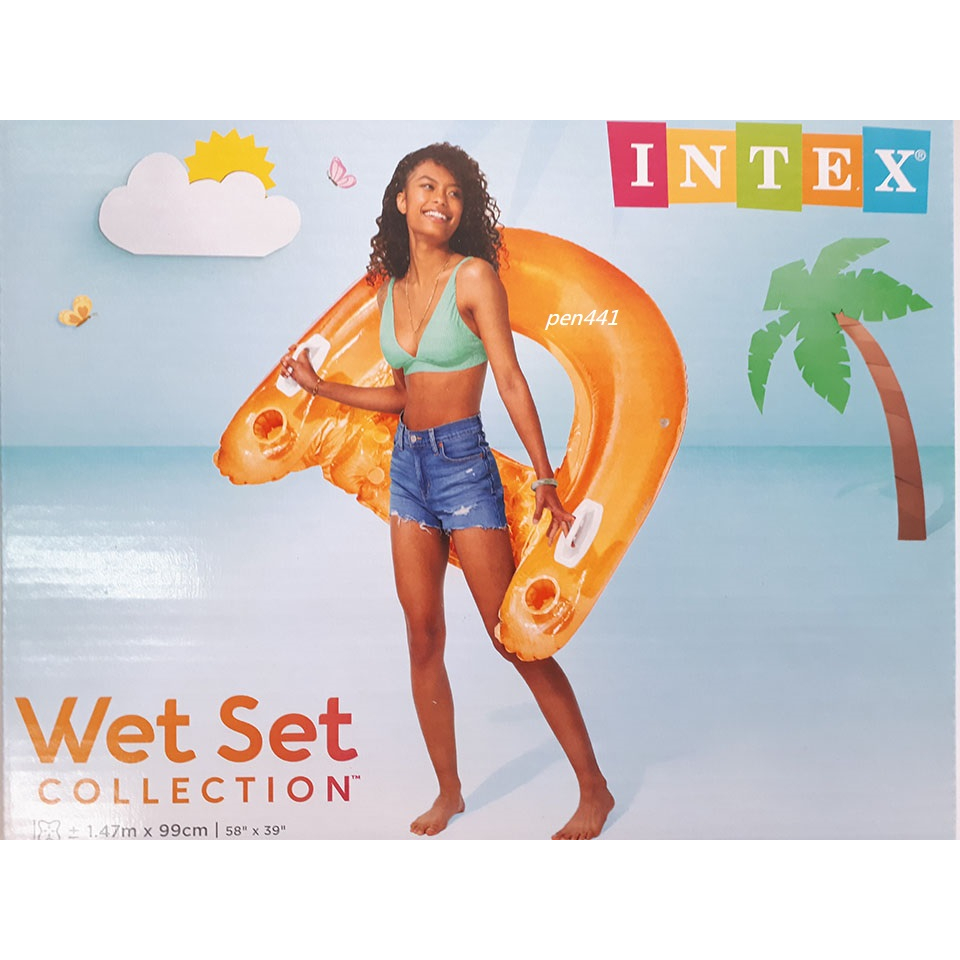 玩樂生活 INTEX58859 馬蹄型充氣游泳圈 坐圈 浮排 有手把 玩水/游泳/戲水(免費維修 瑕疵換新品) | 蝦皮購物
