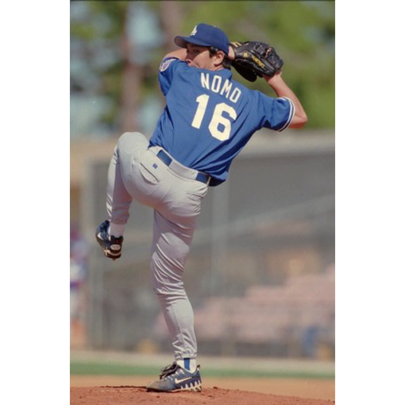 全新附吊牌MLB 代購背號T 野茂英雄短T 洛杉磯道奇球衣NIKE 16