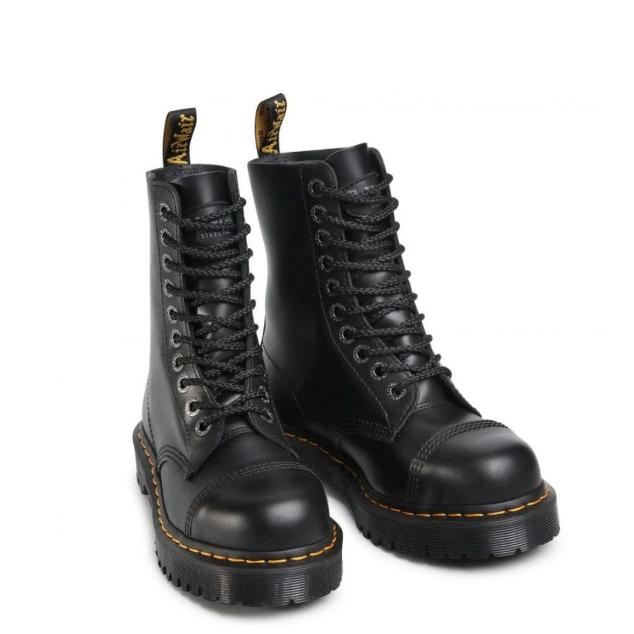 Dr.Martens 8761 BXB BOOT 10孔鋸齒馬丁靴銀孔10966001 | 蝦皮購物