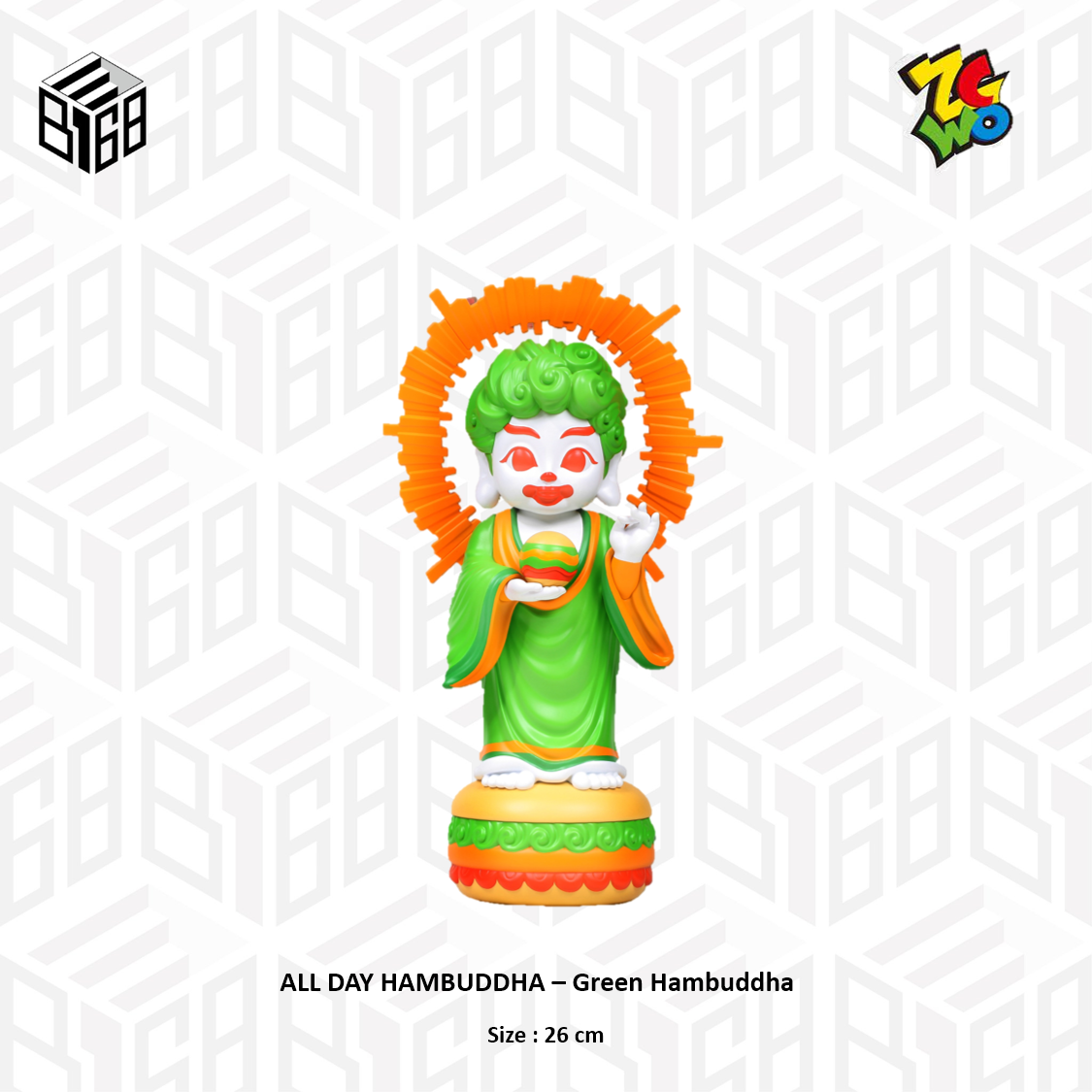 ZCWO ALL DAY HAMBUDDHA — Double Cheese（ZCWO ALL DAY