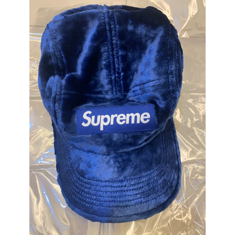 Supreme Crushed Velvet Camp Cap 分割帽燈芯絨絨布| 蝦皮購物