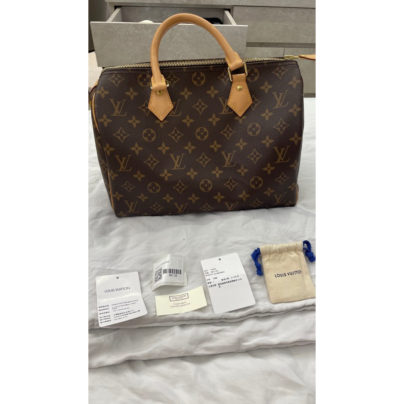 Lv monogram speedy online 30