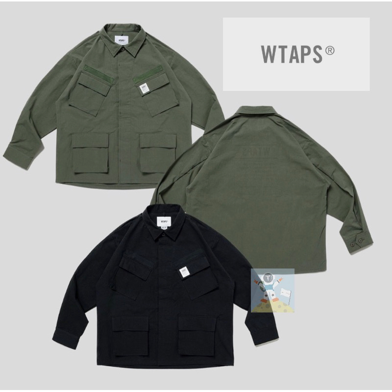 WTAPS 23SS JUNGLE 02 / LS / NYCO. RIPSTOP 四袋長袖襯衫外套| 蝦皮購物