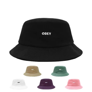 OBEY 漁夫帽 OBEY CAP 基本款漁夫帽 小標漁夫帽 刺繡 多色 漁夫帽 基本款⫷ScrewCap⫸