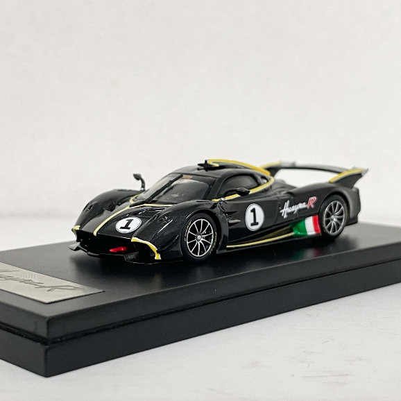 模例】LCD 1/64 Pagani Huayra R 碳纖黑| 蝦皮購物