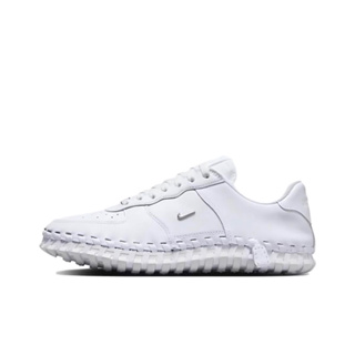 全新Jacquemus x W Nike J Force 1 Low 白黑編織女款DR0424-100/001