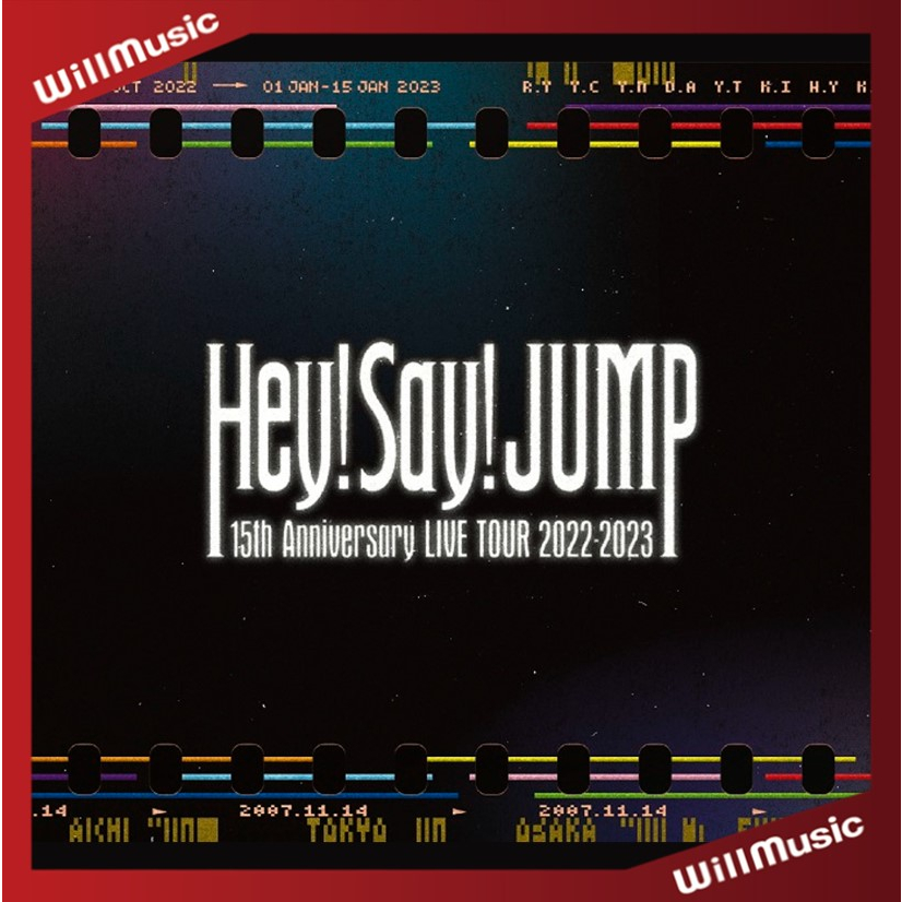 微音樂💃 代購日版Hey! Say! JUMP 15周年LIVE TOUR 2022-2023 演唱會 