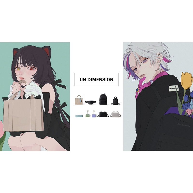 KMMH'】 彩虹社un-dimension vol.2 不破湊戌亥床戌亥とこ後背包托特包