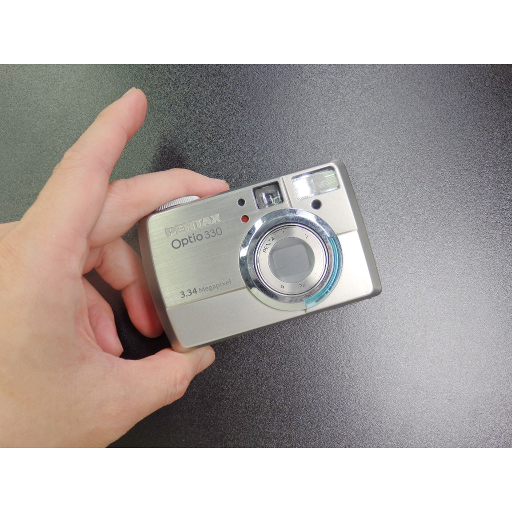 <> Pentax Optio 330 (CCD相機 / 320萬像素 / 全金屬機身 )