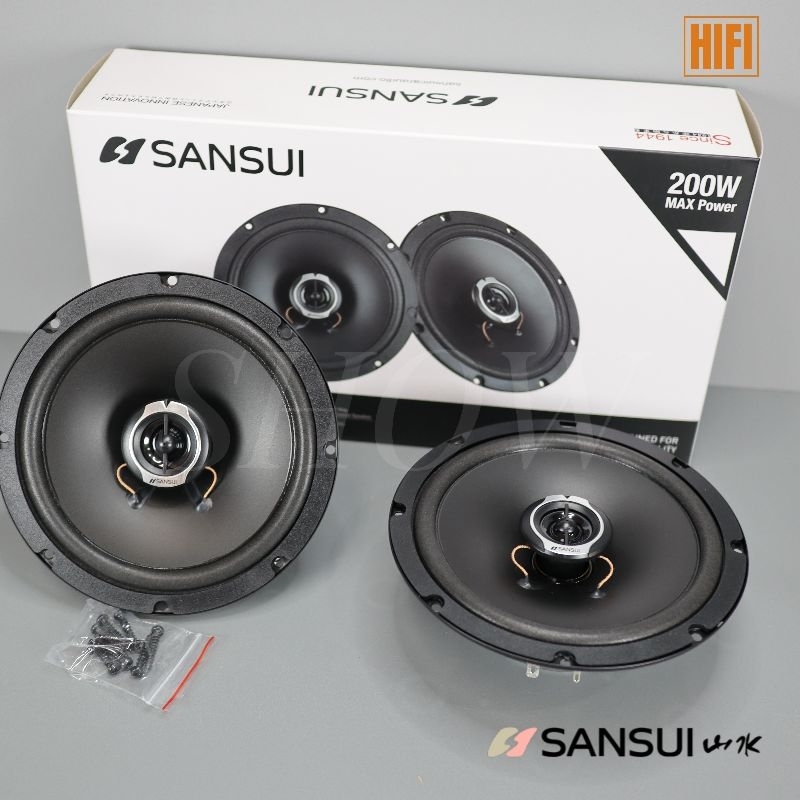 一番の贈り物 現貨】日本🇯🇵山水sansui 6吋6.5吋同軸喇叭汽車喇叭車用喇叭 カーオーディオ