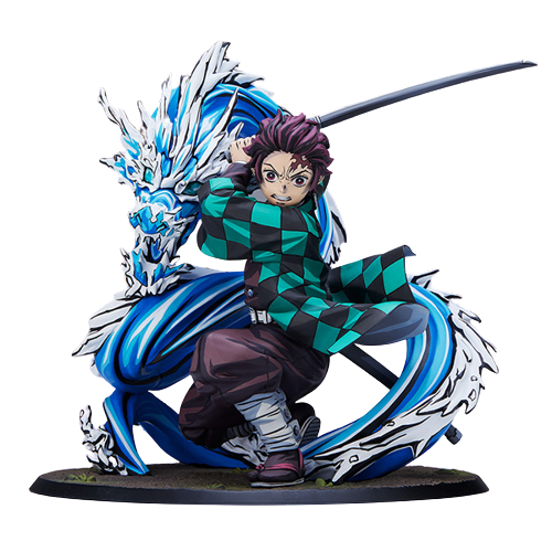 Aniplex 1/8模型鬼滅之刃竈門炭治郎全集中彩色ver 代理景品現貨