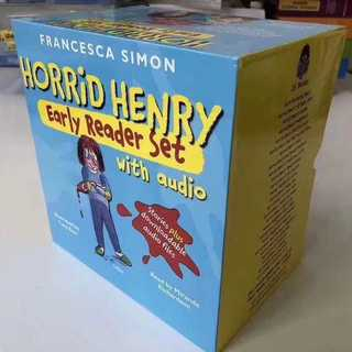 點讀版贈音檔+視頻淘氣包亨利橋梁書25冊Horrid Henry Early Readers