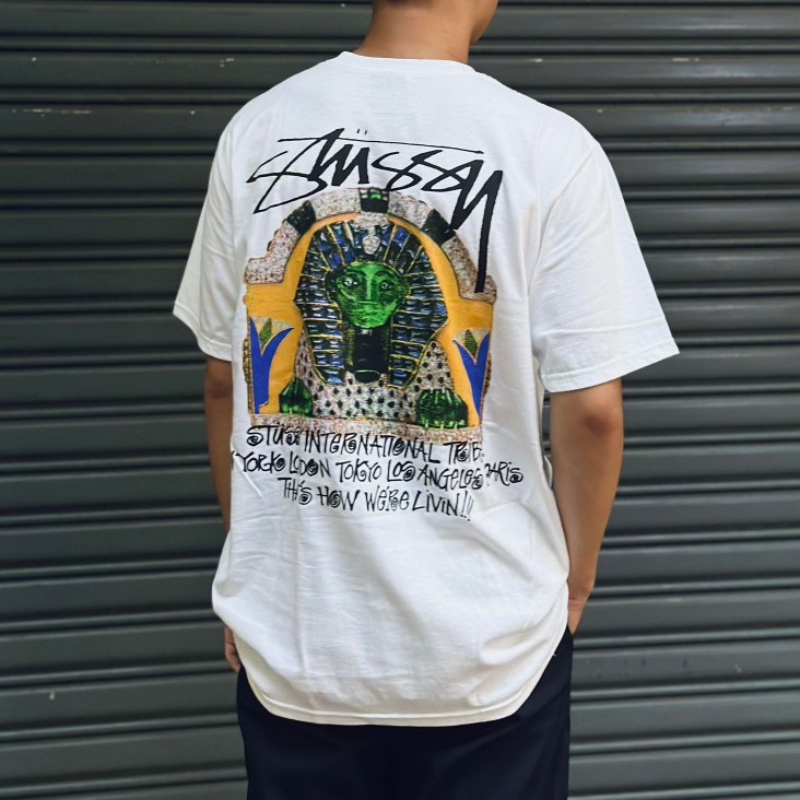 【Faithful】STUSSY SPHINX TEE【1904874】人面獅身 LOGO 短T 黑 白2色 M-XL