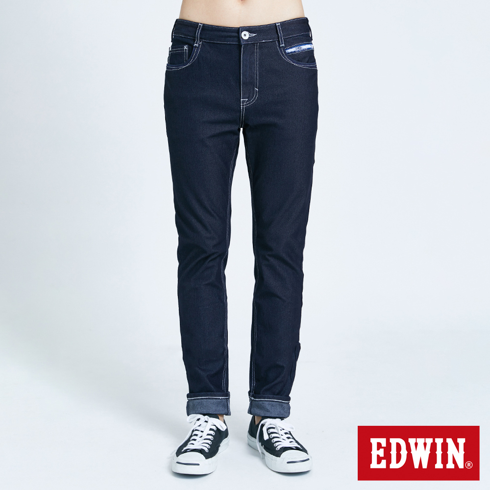 EDWIN JERSEYS 迦績超彈窄直筒牛仔褲(原藍色)-男款| 蝦皮購物