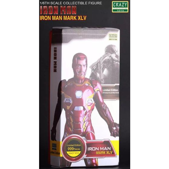 清倉 【復仇者聯盟】 Iron Man 鋼鐵人真人版 Mk45限量版模型盒裝 蝦皮購物