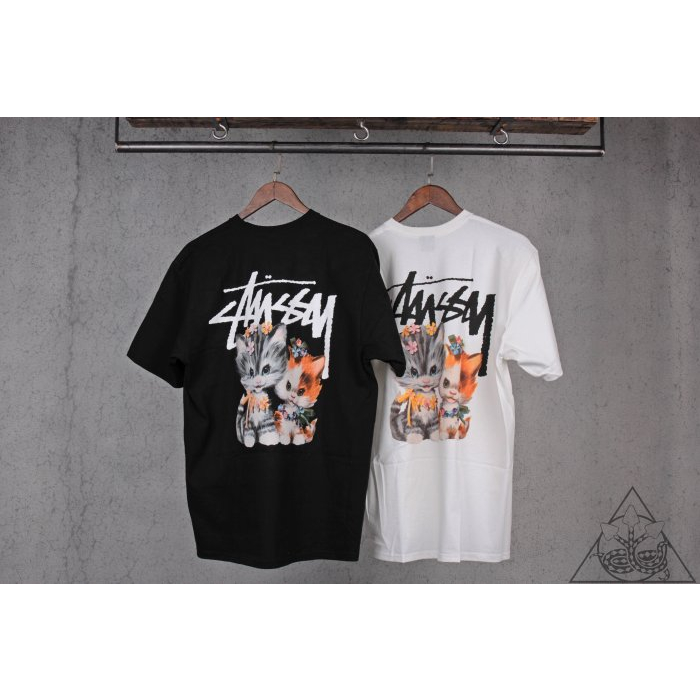 HYDRA】Stussy Kittens Tee 小貓貓咪短踢短T【SUY33】 | 蝦皮購物