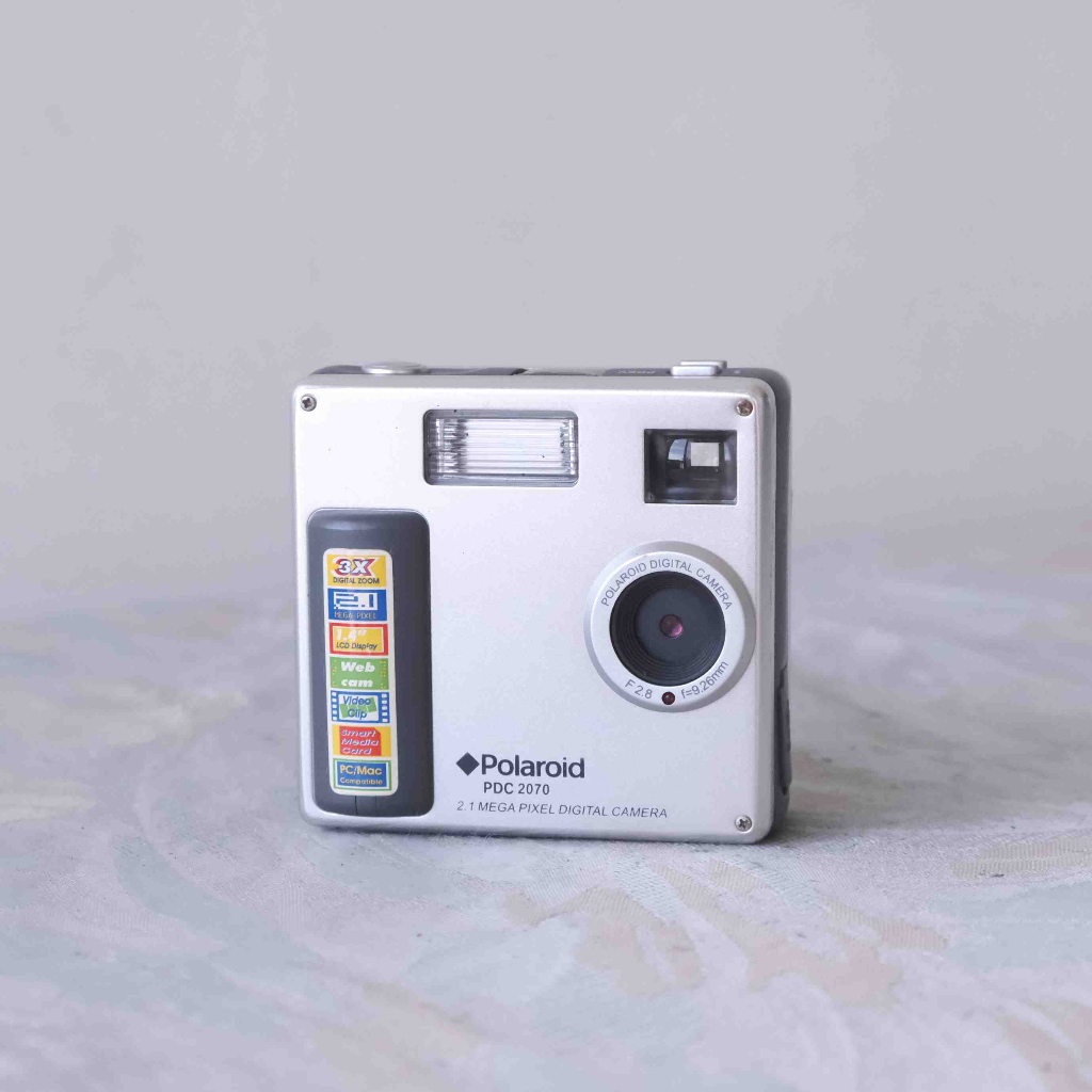 Polaroid pdc 2070 方塊機 早期 CCD 數位相機 (粗糙風 LOMO 有暗角) 蝦皮購物