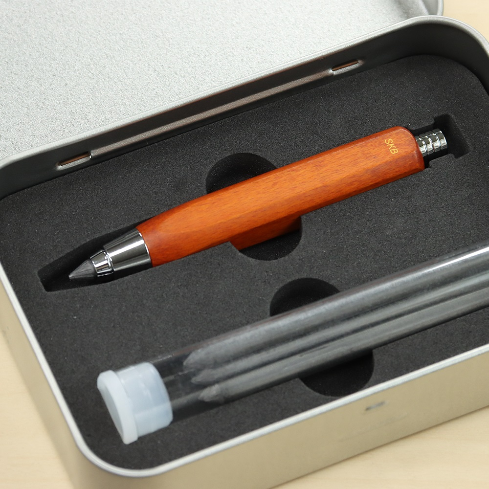 SKB 免費客製化TM-504 四角木頭繪圖筆組製圖工程筆自動鉛筆製圖筆工程