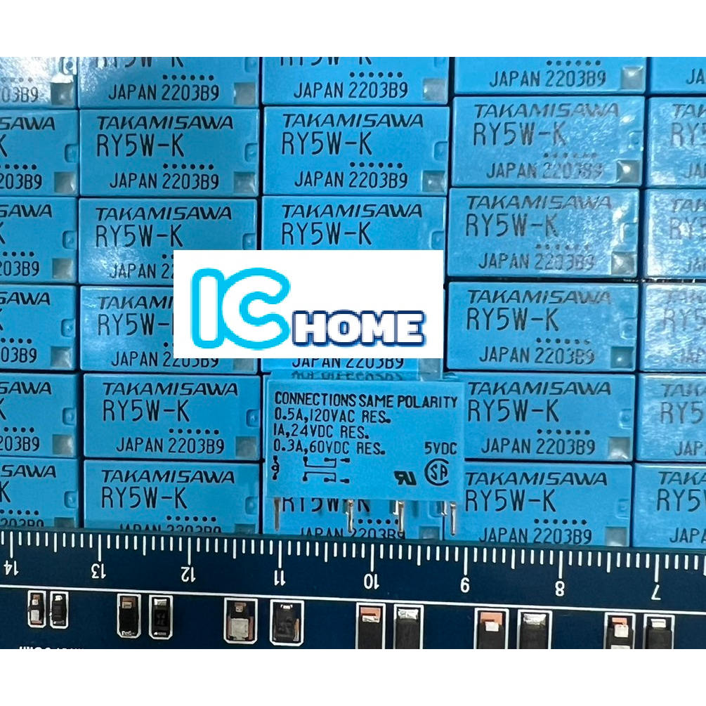 ICHOME 全新 原裝 TAKAMISAWA FUJITSU RY5W-K 8PIN 繼電器 realy 現貨 | 蝦皮購物