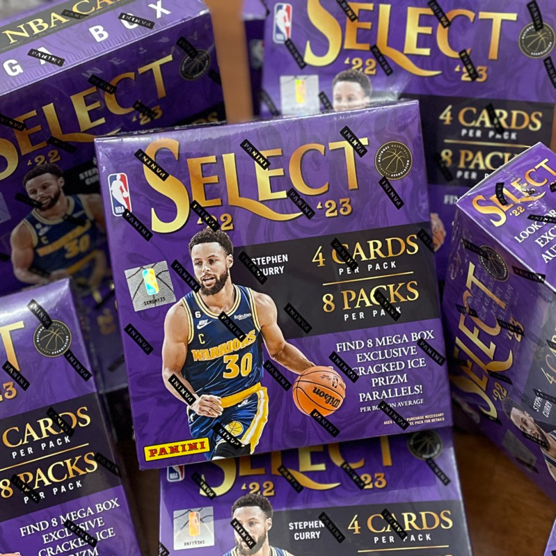 全新現貨2022-23 Panini NBA Select Mega Box 籃球卡盒抽🐘紋| 蝦皮購物