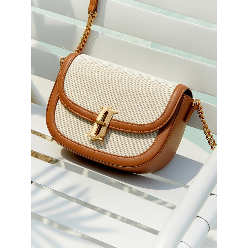 【J.ESTINA】韓国人気JOELLE FALLIN CANVAS SM SATCHEL BAG J.ESTINA】韓国人気JOELLE FALLIN CANVAS SM SATCHEL BAG