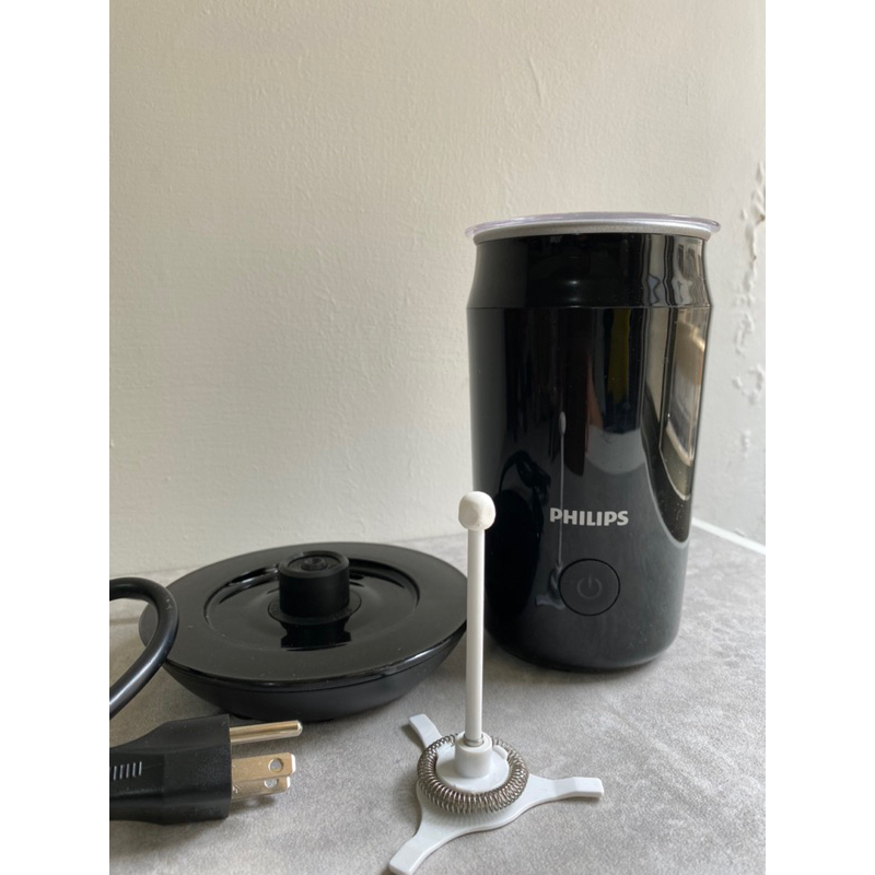 飛利浦 PHILIPS可加熱全自動冷熱奶泡器 奶泡機CA6500 物品9.9成新（含超商運費） | 蝦皮購物
