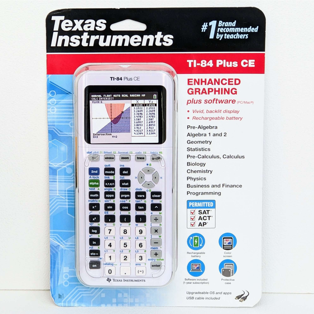 値引き中】Texas Instruments TI-84 Plus CE-