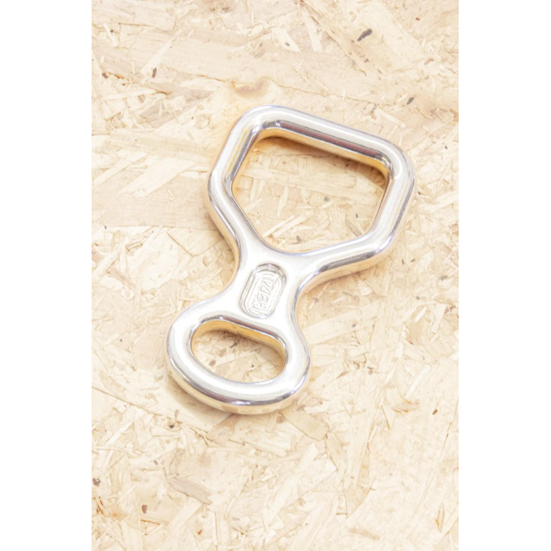 Descendeur Huit Petzl Avec Doigt Anti-brûlure – Alu Forgé, Pour Cordes De 8 à 13 Mm, Escalade Et Travaux En Hauteur