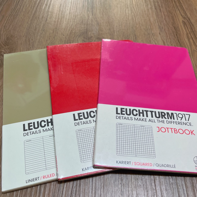 Leuchtturm1917 Jottbook A6 Rose – Carnet Ligné 60 Pages Numérotées, Souple Et Résistant
