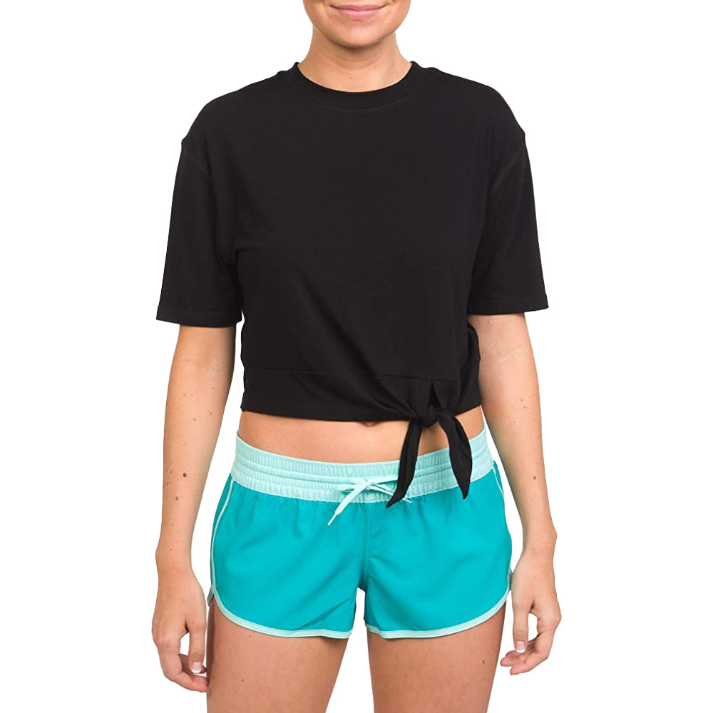 Hurley Hrlg Tie Front Pocket Tee Maglietta Bambine E Ragazze