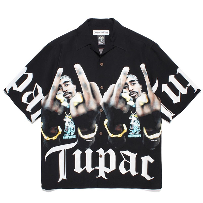 全新WACKO MARIA 23SS TUPAC S/S HAWAIIAN SHIRT ( TYPE-1 ) 襯衫