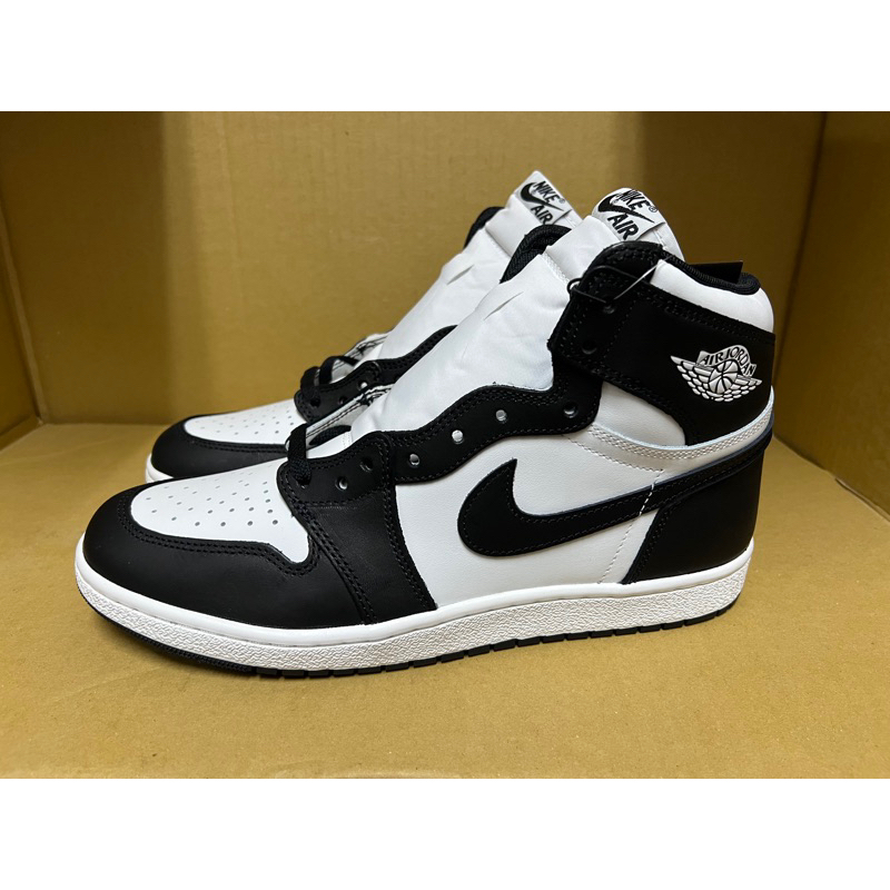 AIR JORDAN 1 RETRO HIGH BLACK WHITE 喬丹1代 高筒 85年元祖復刻