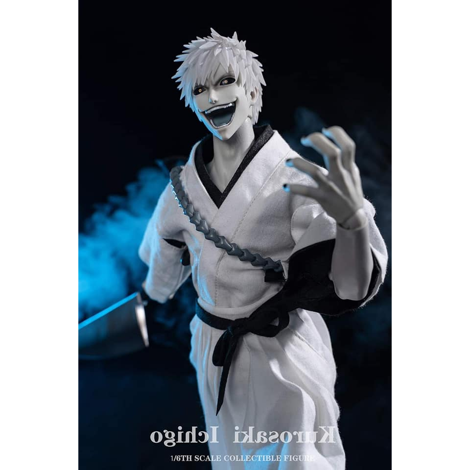 GAMETOYS GT-004 死神BLEACH死神虛白虛化白一護黑崎一護1/6比例 GAMETOYS GT-004 死神BLEACH死神虛白虛化白一護黑崎一護1/6比例
