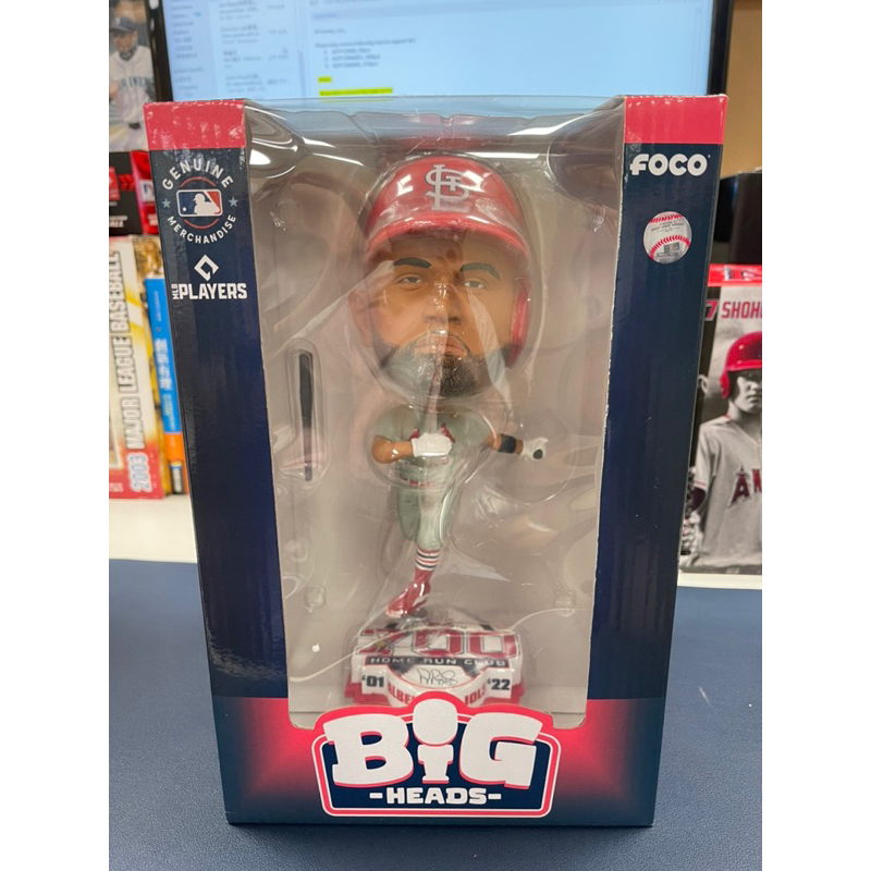 Albert Pujols St Louis Cardinals 700 Home Run Bighead Bobblehead FOCO