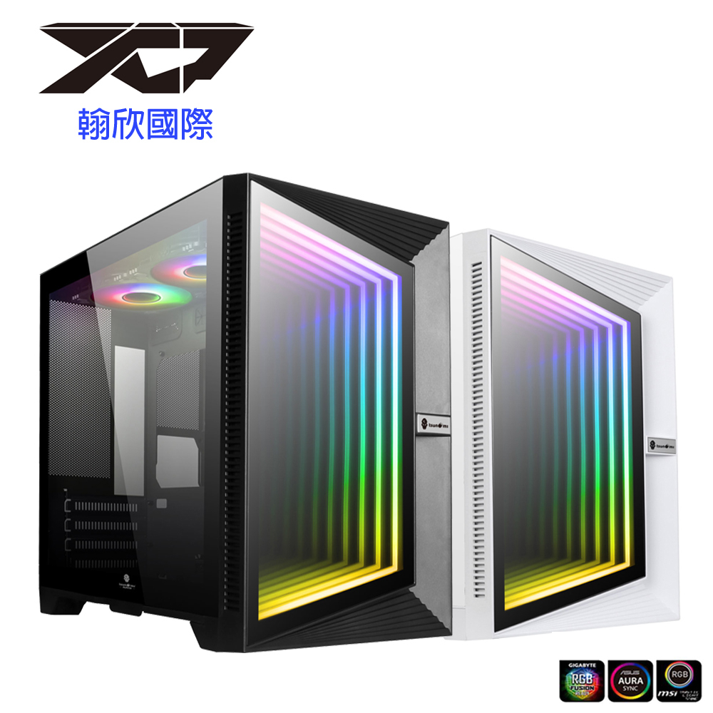 Tsunami Potector Vision IV 想像IV 電競機殼/支援240水冷/內附2顆ARGB風扇 | 蝦皮購物