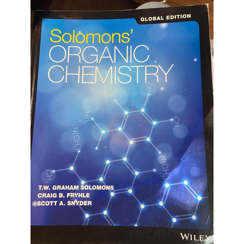 有機化學課本solomon Organic Chemistry Global Edition | 蝦皮購物