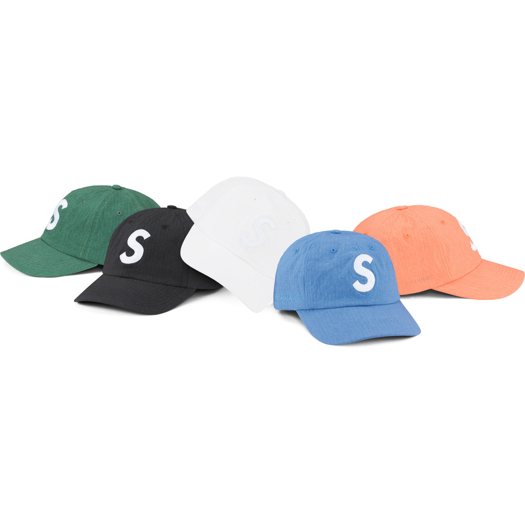 Supreme 23SS 春夏 Cordura® Ripstop S Logo 6-Panel 六分割帽