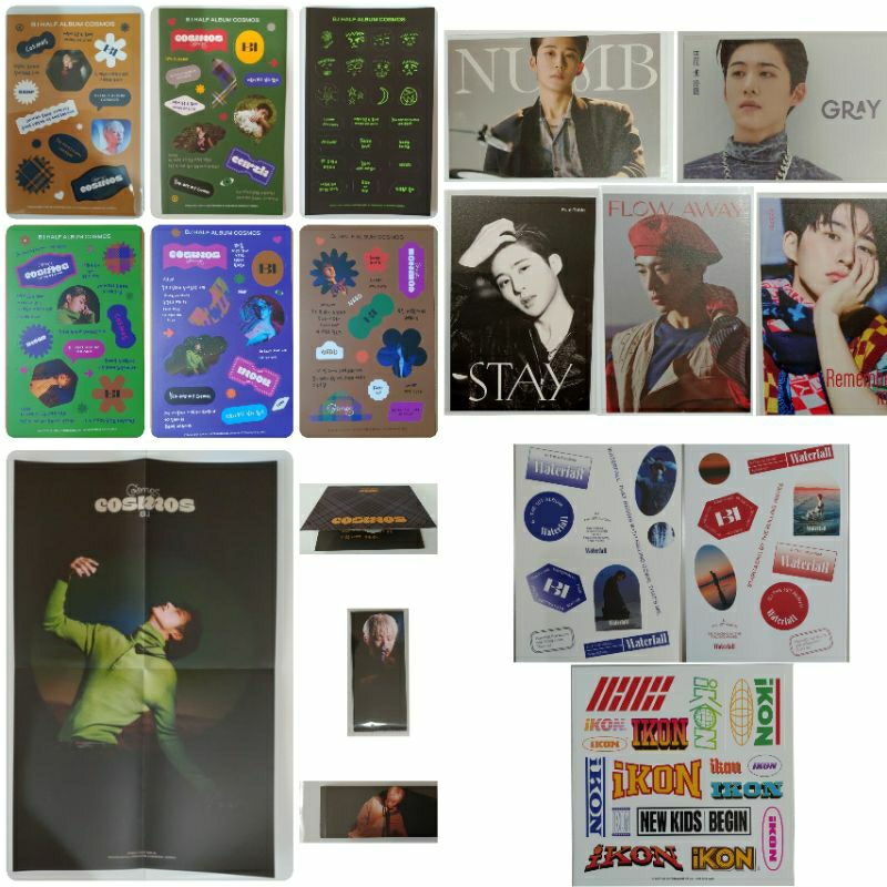 B.I ハンビン WATERFALL トレカ セット B.I ハンビン WATERFALL グッズ購入特典トレカ 4枚セット B.I ハンビン