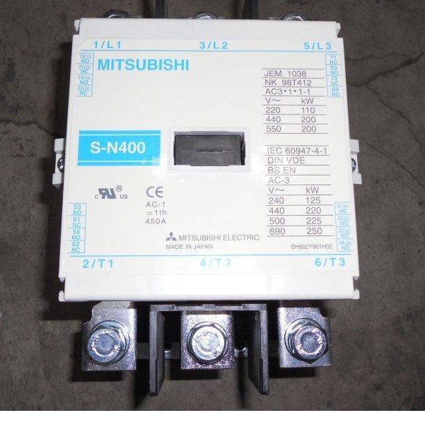 日本 MITSUBISHI 三菱 電磁接觸器S-N300 S-N400線圈AC100-127 200-240V