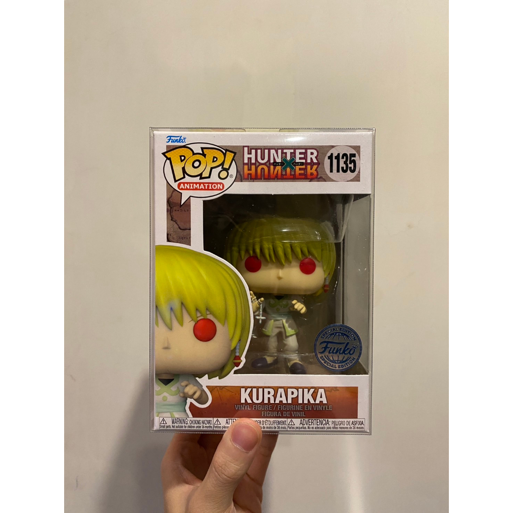 Funko POP! Animation 1135 酷拉皮卡 獵人 Hunter x Hunter 紅眼 鎖鏈 | 蝦皮購物