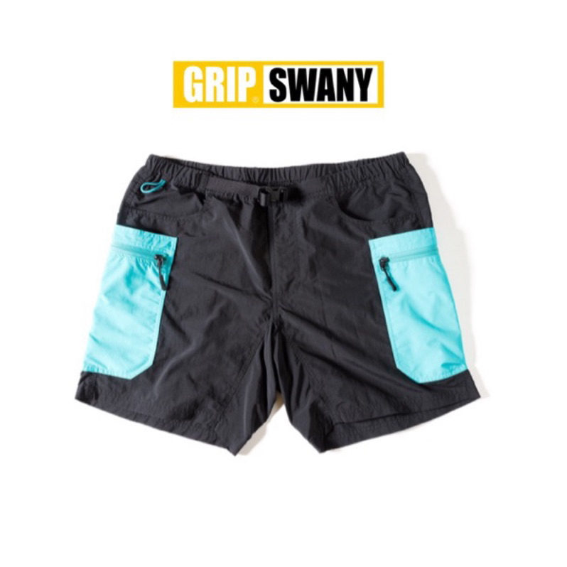 23 GRIP SWANY x atmos GEAR SHORTS短褲潮流拼色五分褲戶外露營品牌